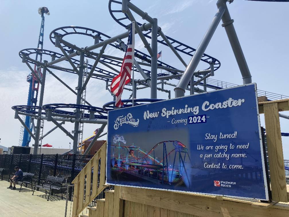 Steel Pier Atlantic City: Crazy Crab Coaster