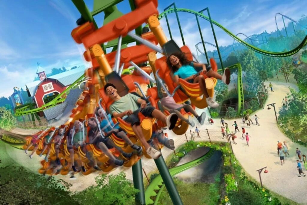 Kentucky Kingdom: Flying Fox