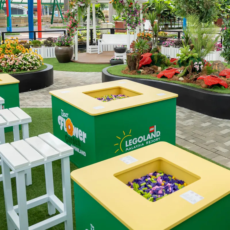 LEGOLAND Malaysia: Blumengarten