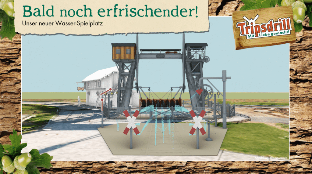 Tripsdrill: Wasserspielplatz