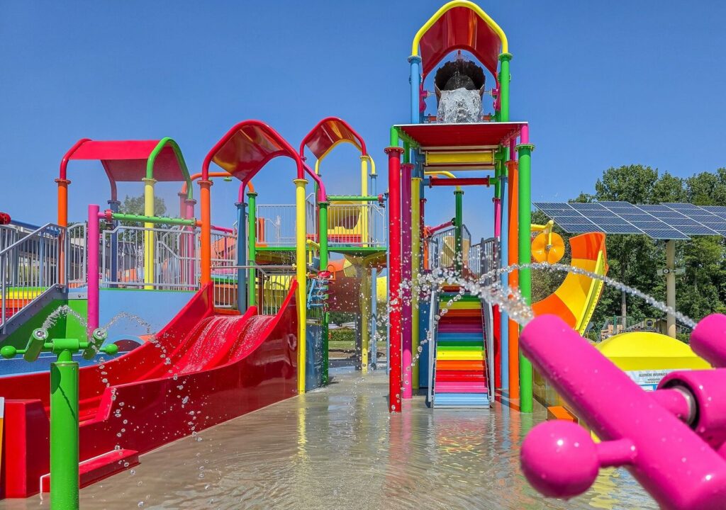 Recreatieoord Wilhelm Tell: Outdoor-Spraypark