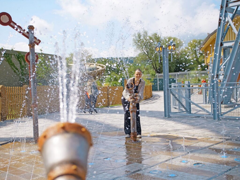 Tripsdrill: Wasserspielplatz