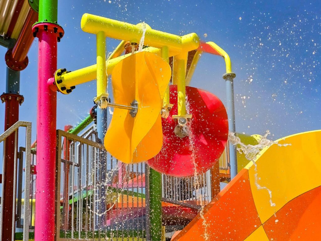 Recreatieoord Wilhelm Tell: Outdoor-Spraypark