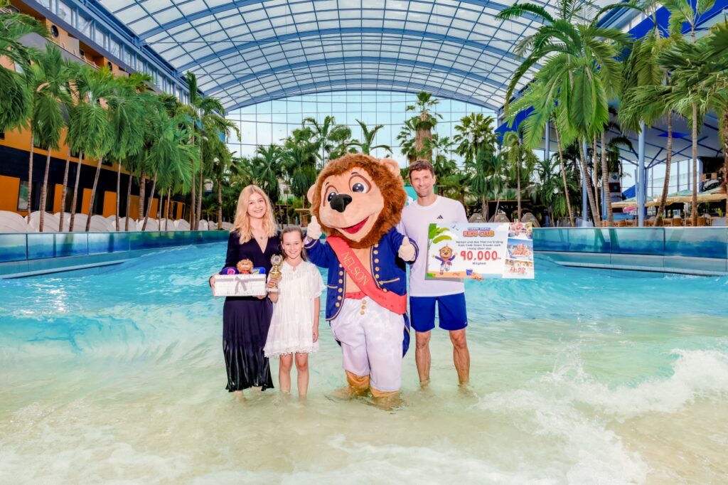 Therme Erding: Kids Club feiert 90.000 Mitglieder
