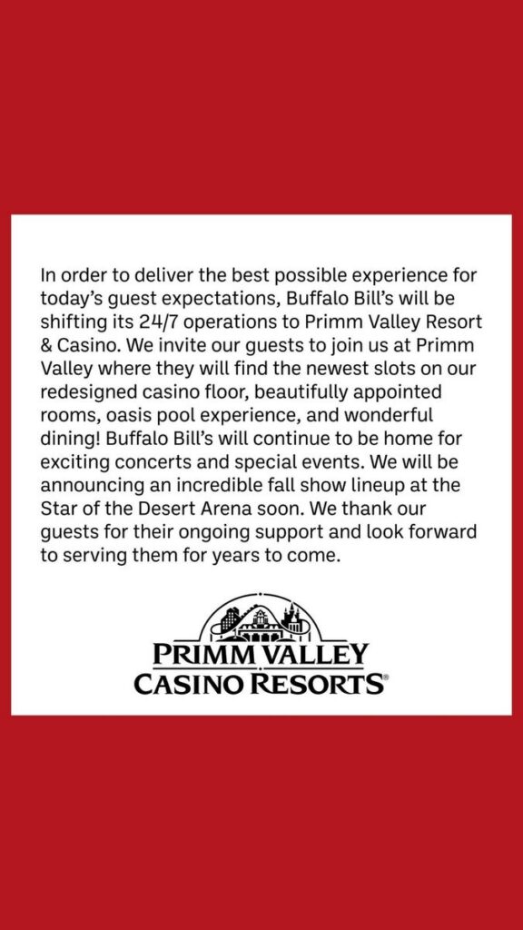 Buffalo Bills Resort & Casino: Desperado