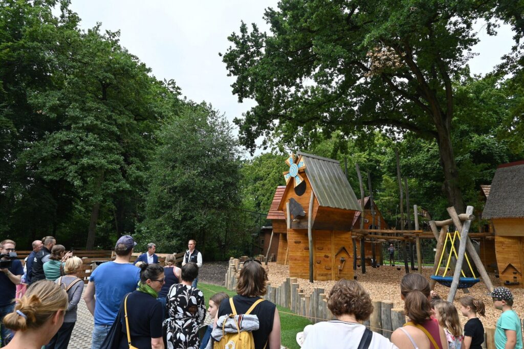 Zoo Schwerin: Neuer Erlebnisspielplatz