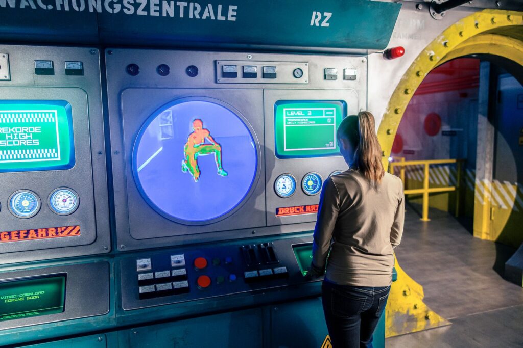 Deutsches Spionagemuseum: Laserparcours