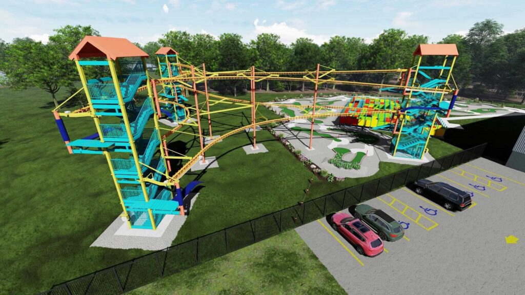 Allegan Event: Zipline-Anlage