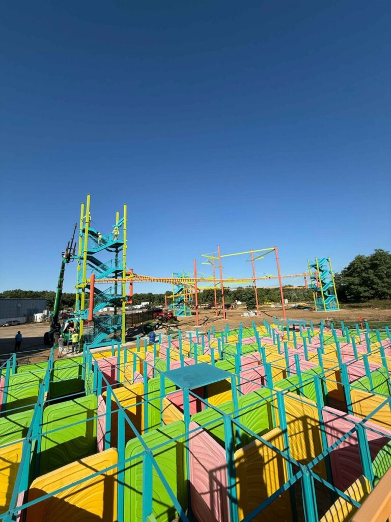 Allegan Event: Zipline-Anlage