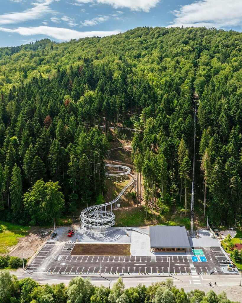 Forest Coaster: Neue Rodelbahn