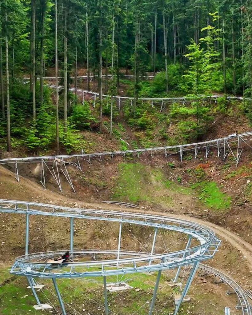 Forest Coaster: Neue Rodelbahn