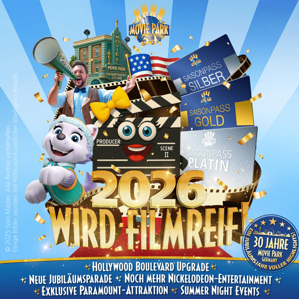 Movie Park Germany: Erste Infos zur Saison 2026
