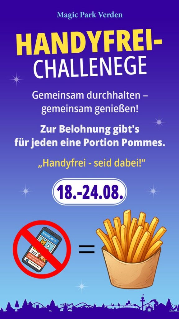 Magic Park Verden: Handyfrei-Challenge