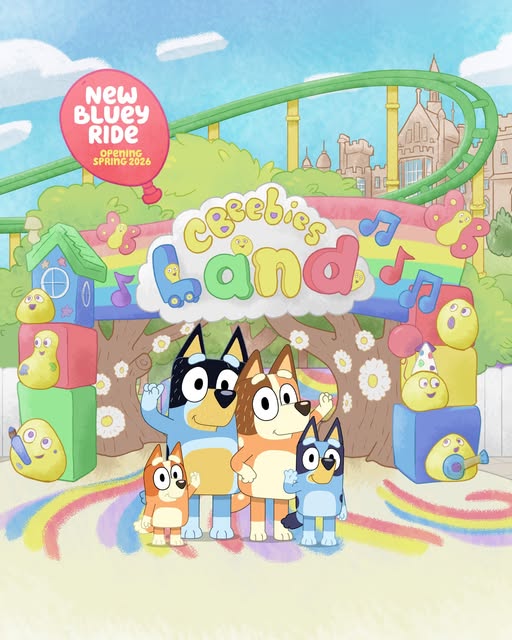 Alton Towers: Bluey The Ride - Here Come The Grannies