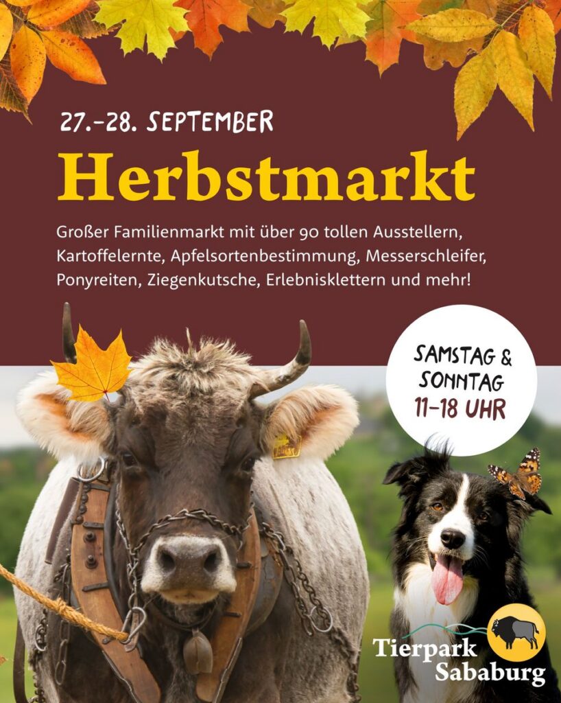 Tierpark Sababurg: Herbstmarkt