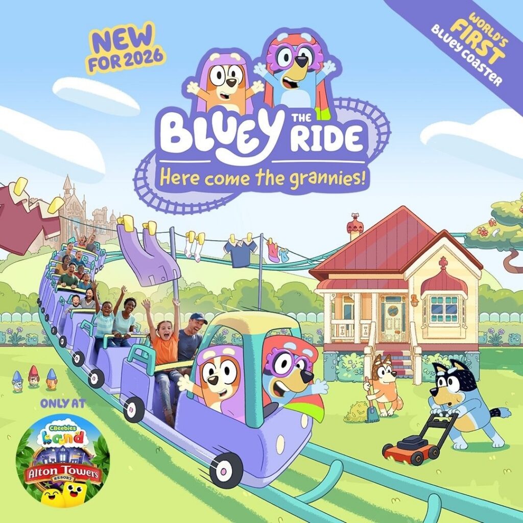 Alton Towers: Bluey The Ride - Here Come The Grannies