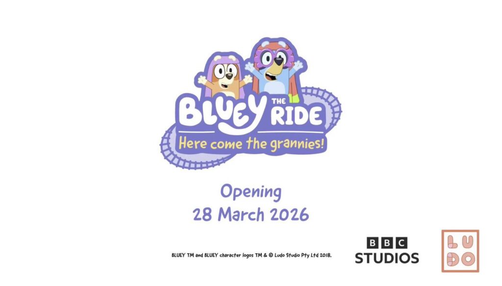 Alton Towers: Bluey The Ride - Here Come The Grannies