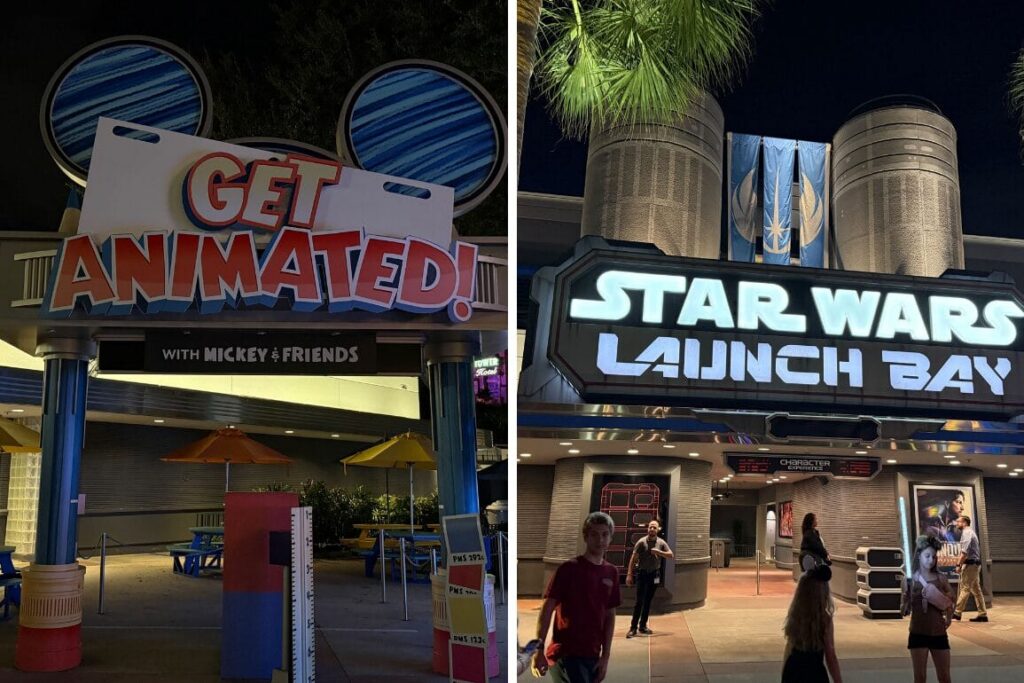 Disney Hollywood Studios: Star Wars Launch Bay & Animation Courtyard