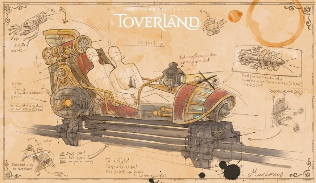 Toverland: Maximus' Blitz Bahn