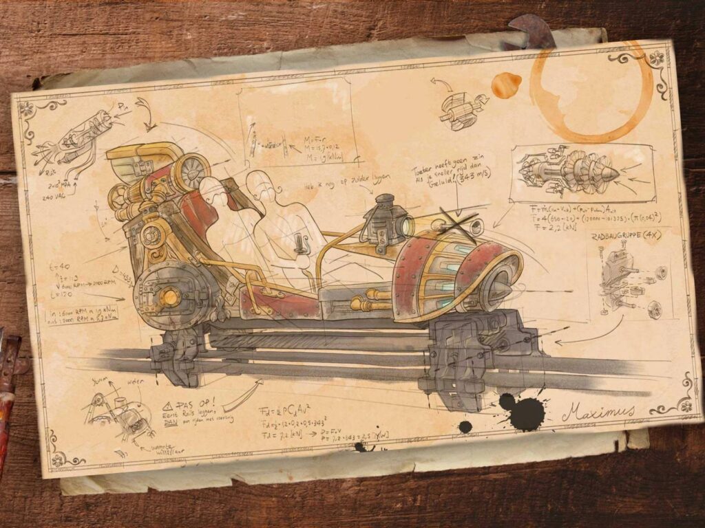 Toverland: Maximus' Blitz Bahn