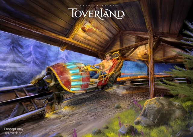 Toverland: Maximus' Blitz Bahn