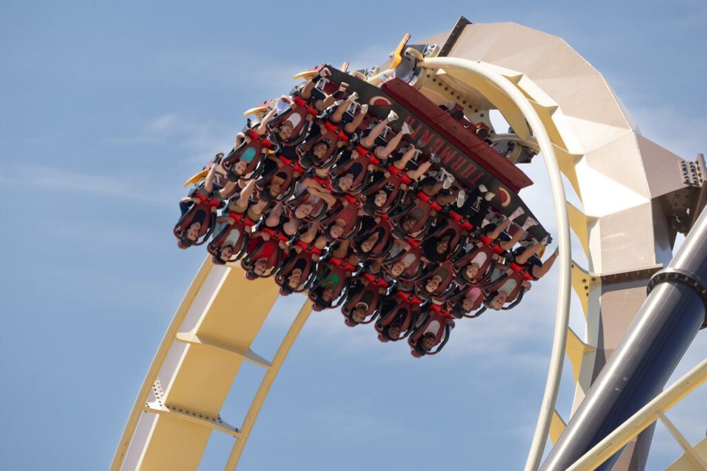Six Flags Over Texas: Tormenta Rampaging Run