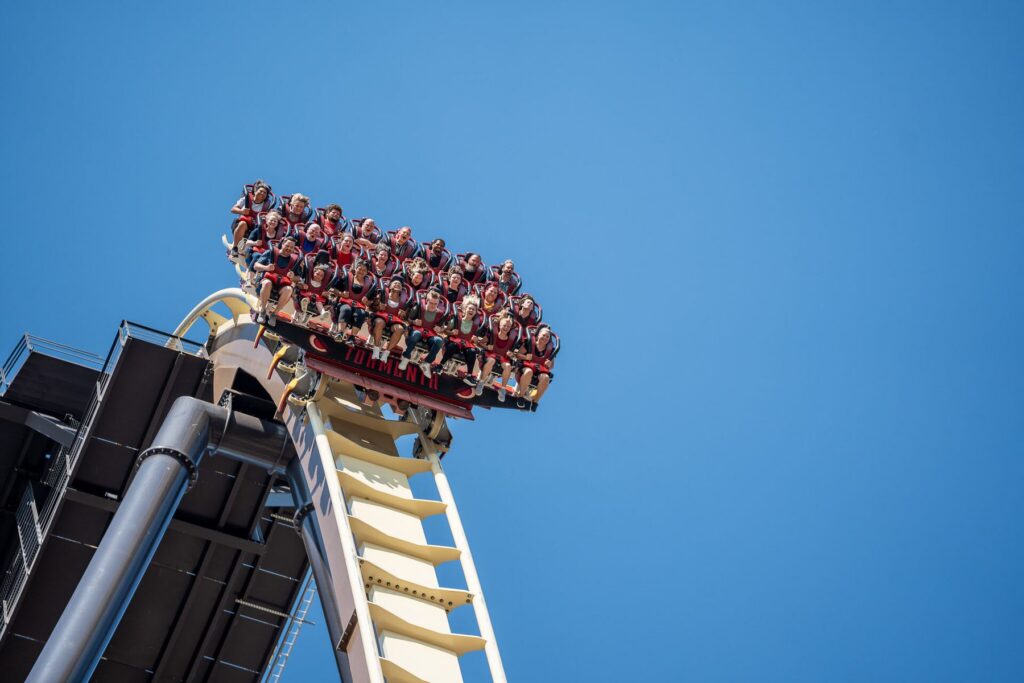 Six Flags Over Texas: Tormenta Rampaging Run