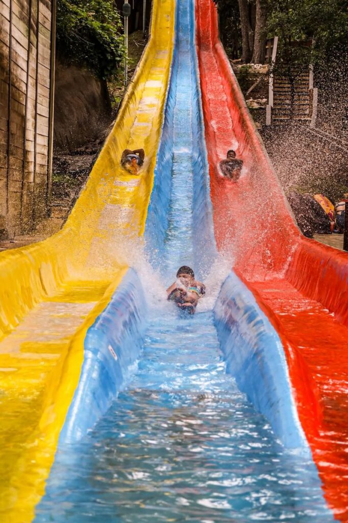 Schlitterbahn New Braunfels: Der Bahn Speed Slides
