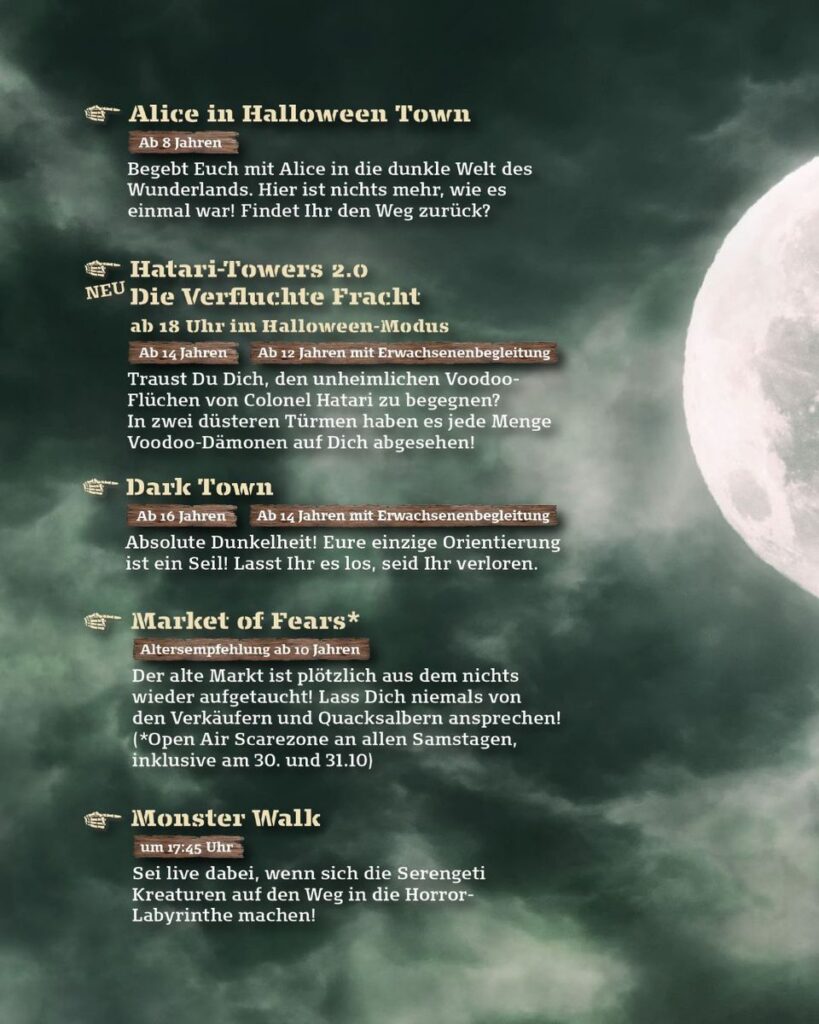 Serengeti-Park: Halloween
