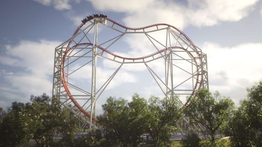 Lotte World Adventure: Zamperla Double Heart Coaster