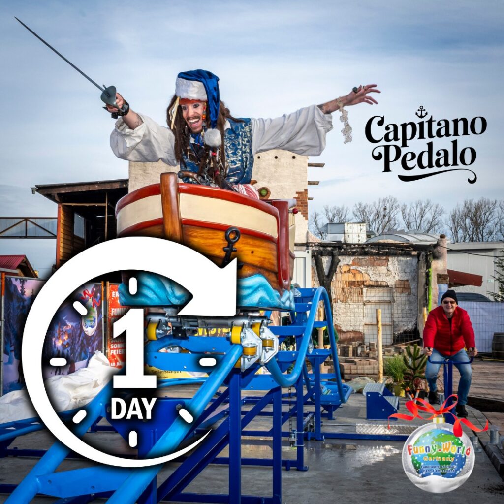 Funny-World: Capitano Pedalo