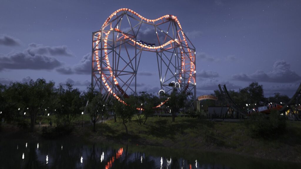 Lotte World Adventure: Zamperla Double Heart Coaster