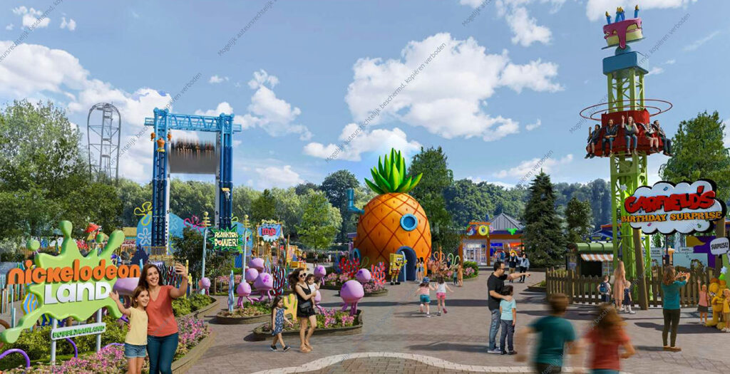 Bobbejaanland: Nickelodeon Themenbereich