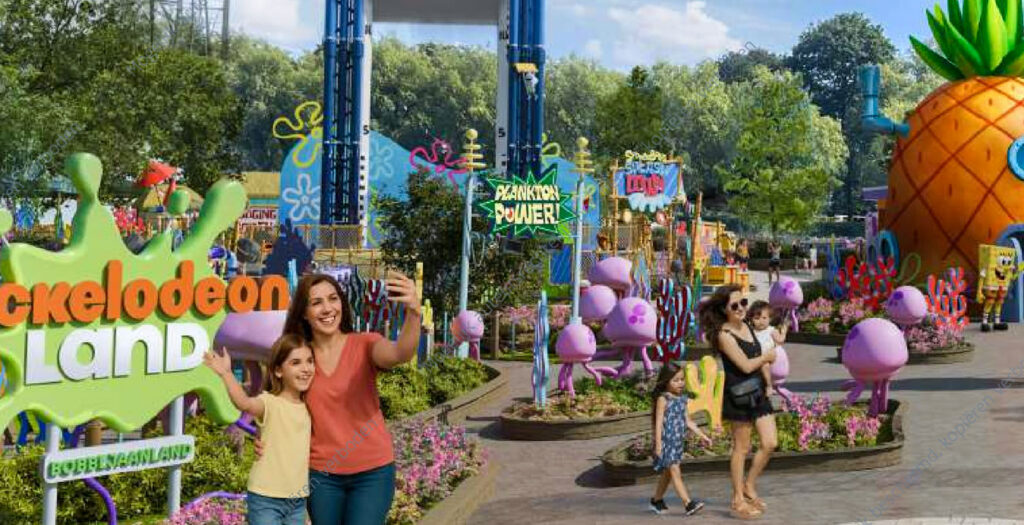 Bobbejaanland: Nickelodeon Themenbereich