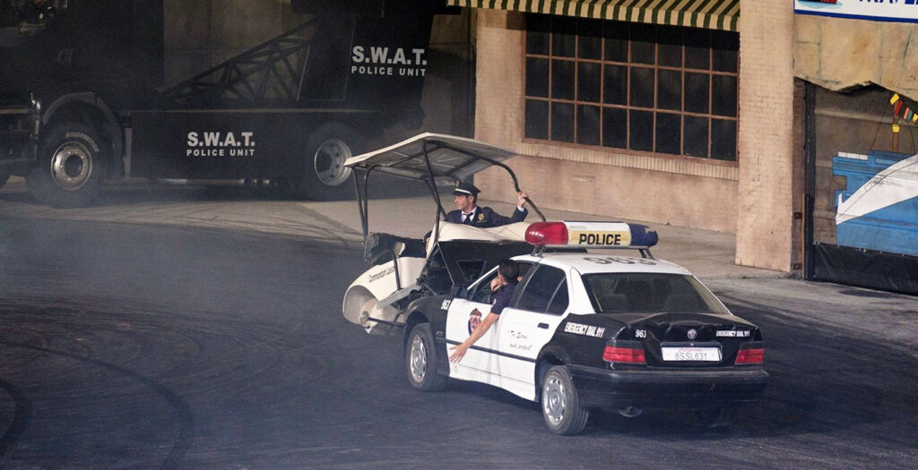 Parque Warner Madrid: Loca Academia de Policía