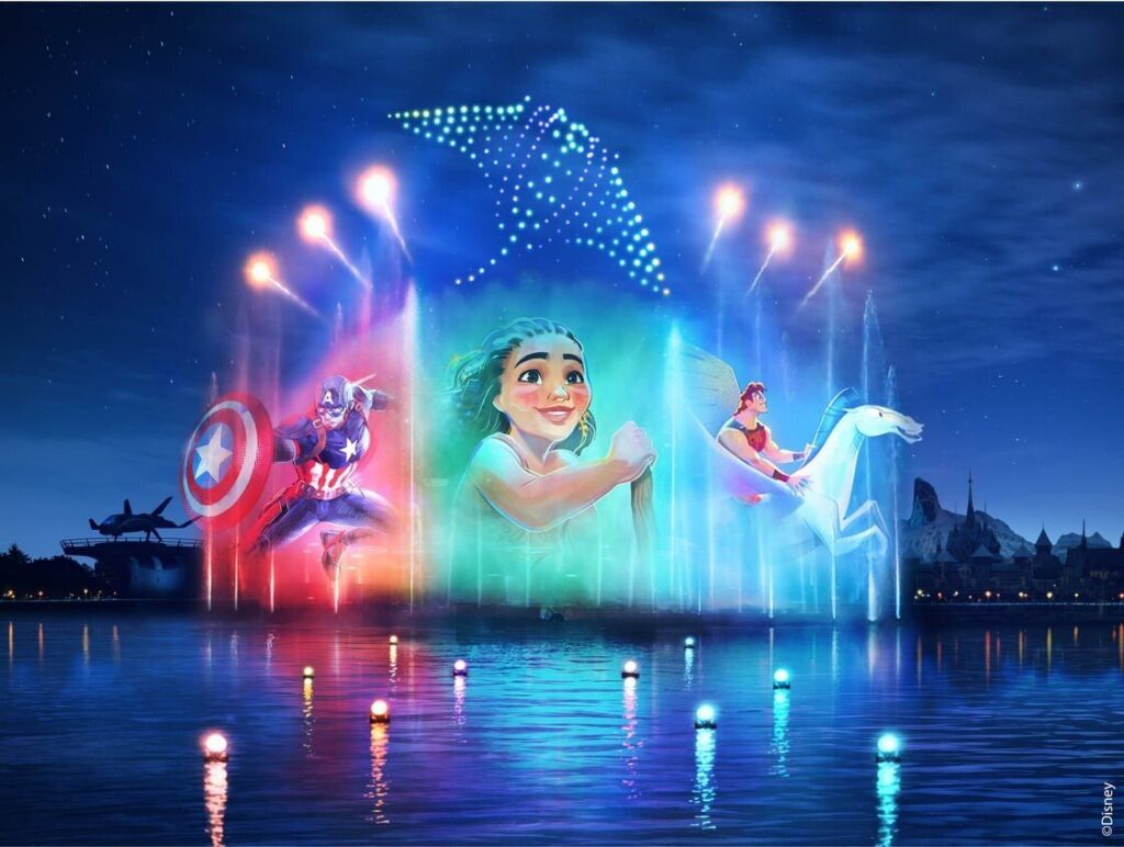 Disney Studios Park: Disney Cascade of Lights