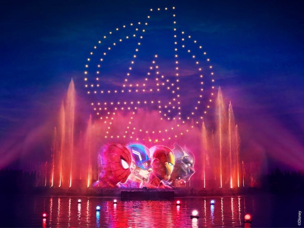 Disney Studios Park: Disney Cascade of Lights