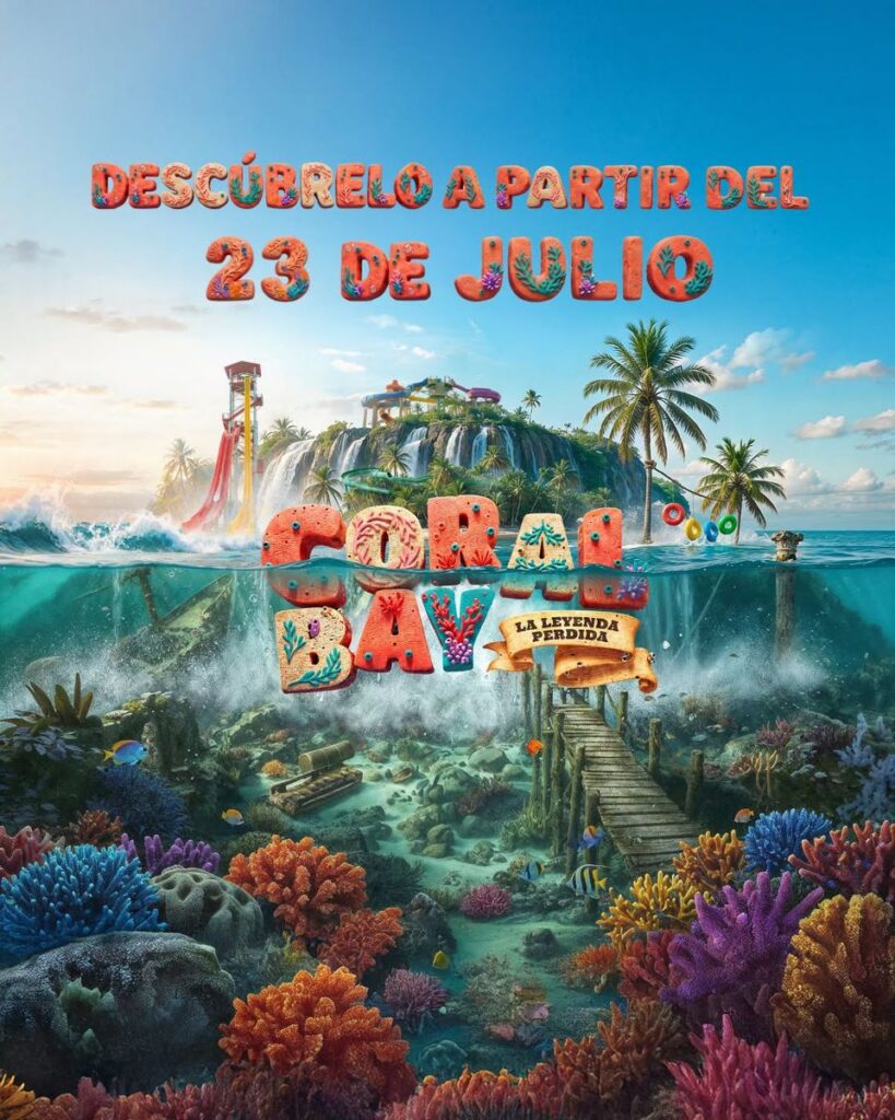 PortAventura Caribe Aquatic Park: Coral Bay - The Lost Legend