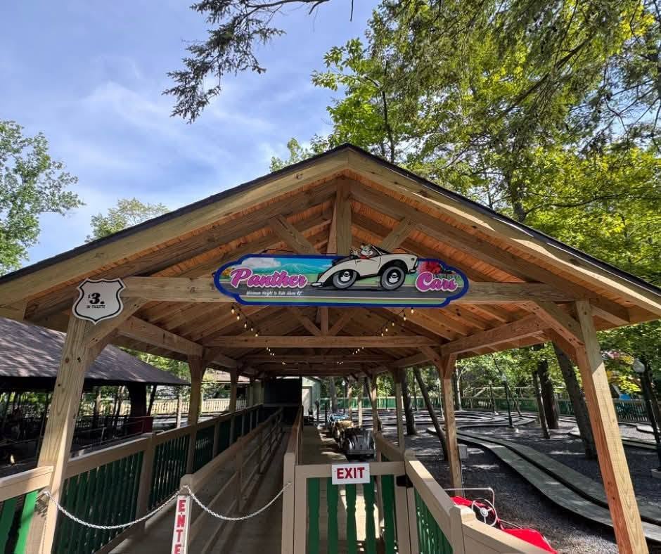 Knoebels Amusement Park: Panther Cars