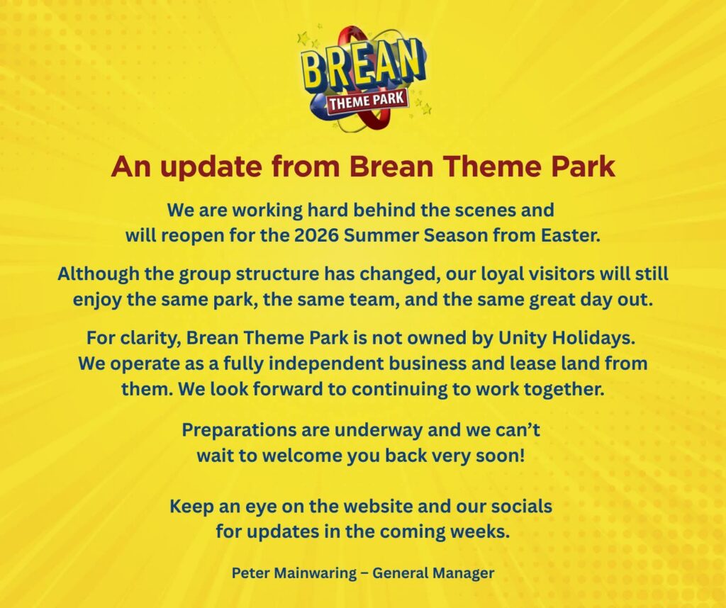 Brean Theme Park: Schließung