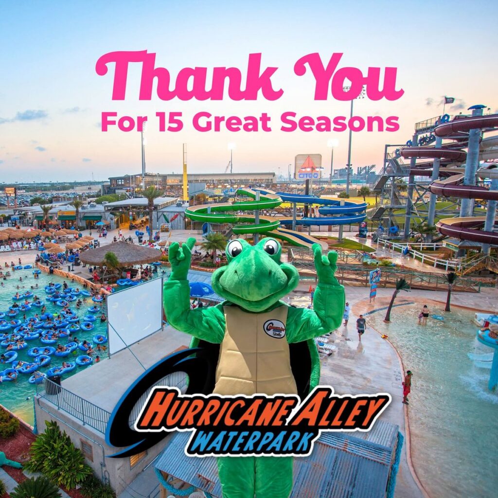 Hurricane Alley Waterpark: Schließung