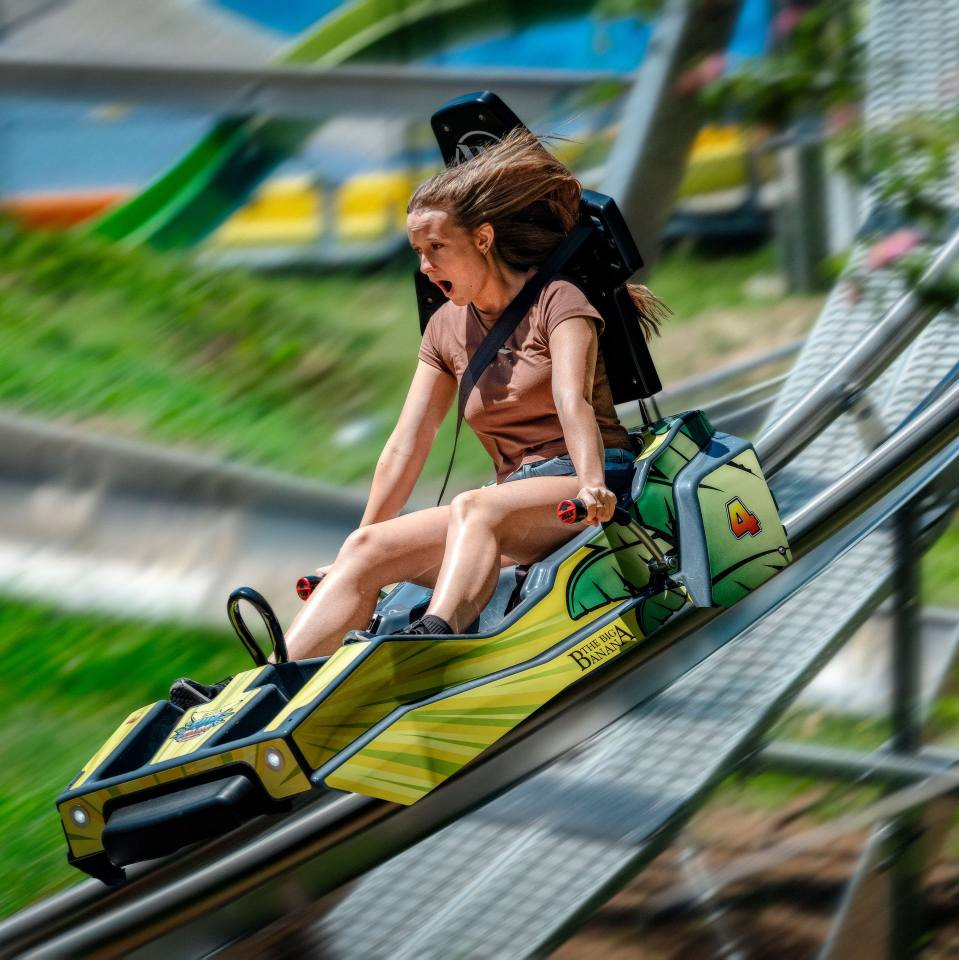 The Big Banana Fun Park: Plantation Coaster