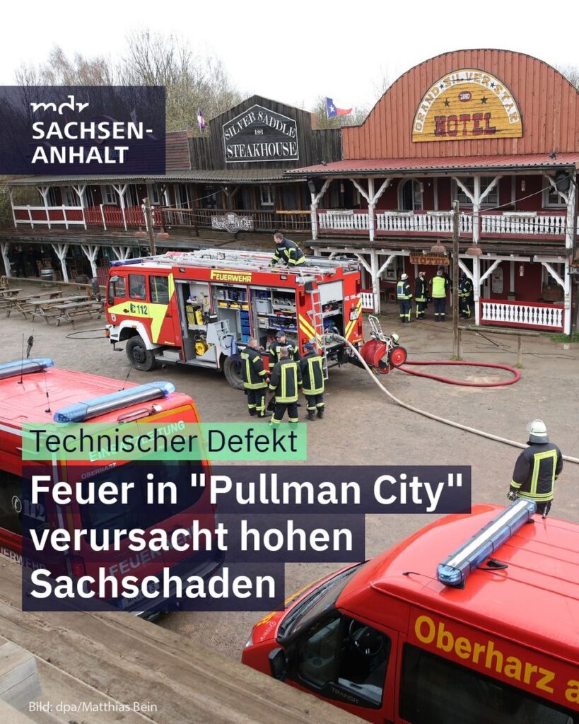 Pullman City Harz: Feuer im Restaurant