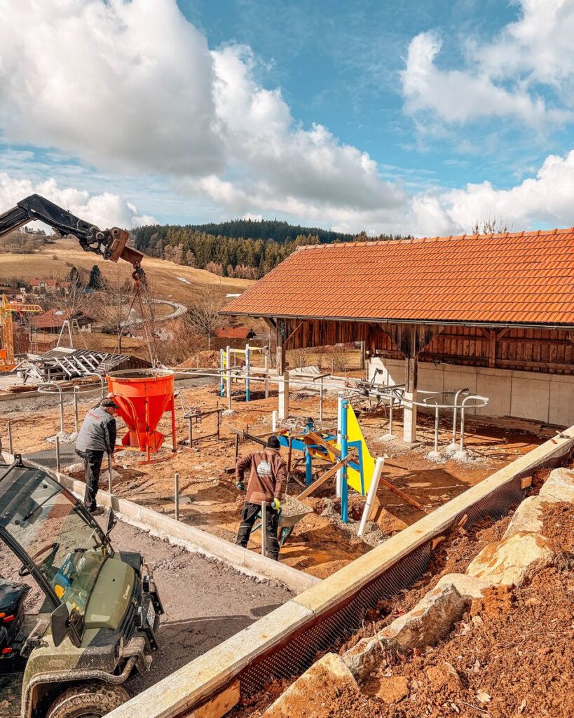 Rodelbahn St. Englmar: Sandspielplatz