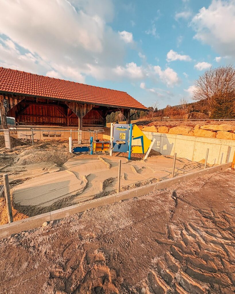 Rodelbahn St. Englmar: Sandspielplatz