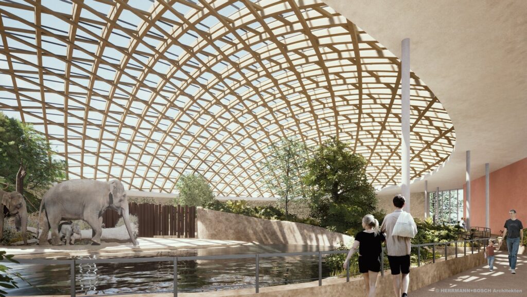 Wilhelma Stuttgart: Neue Elefantenwelt