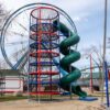 Arnolds Park: Spider Mountain & Bungy Trampoline
