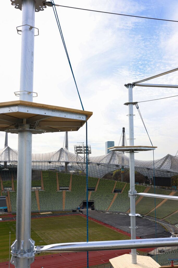 Olympiapark München: SAYAQ Adventure Tower
