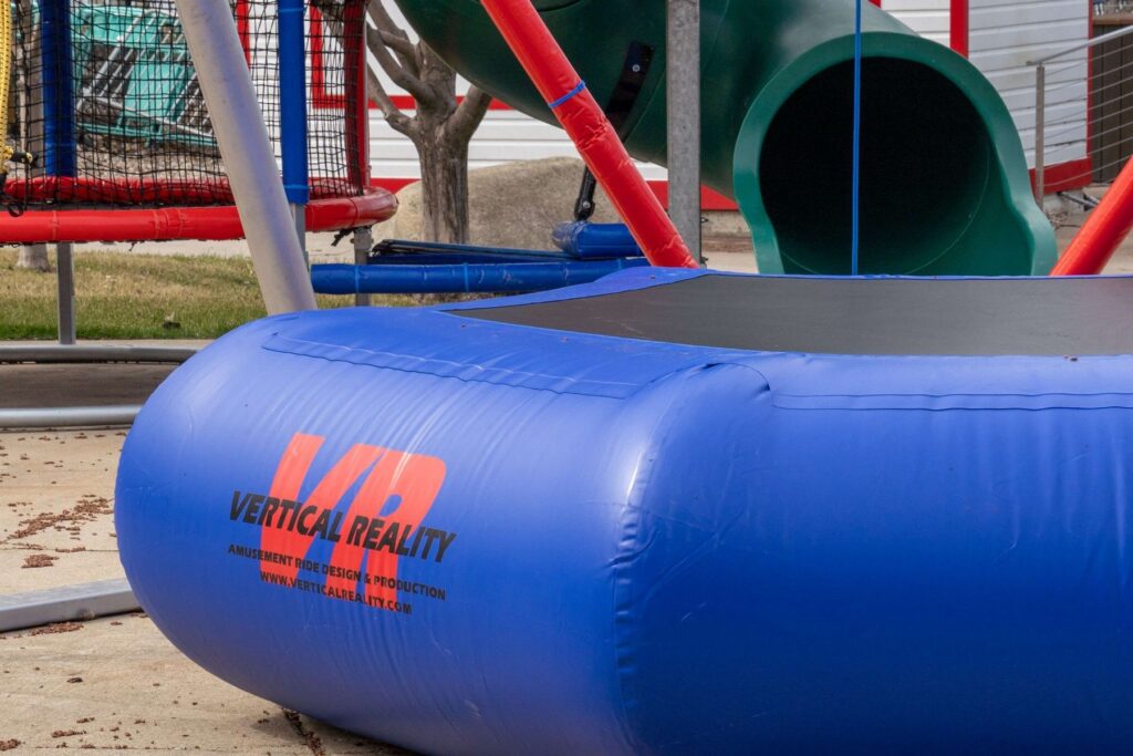 Arnolds Park: Spider Mountain & Bungy Trampoline
