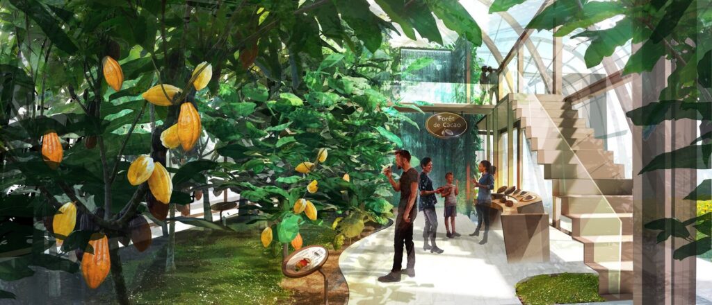 Parc du chocolat Callier: Neuer Park